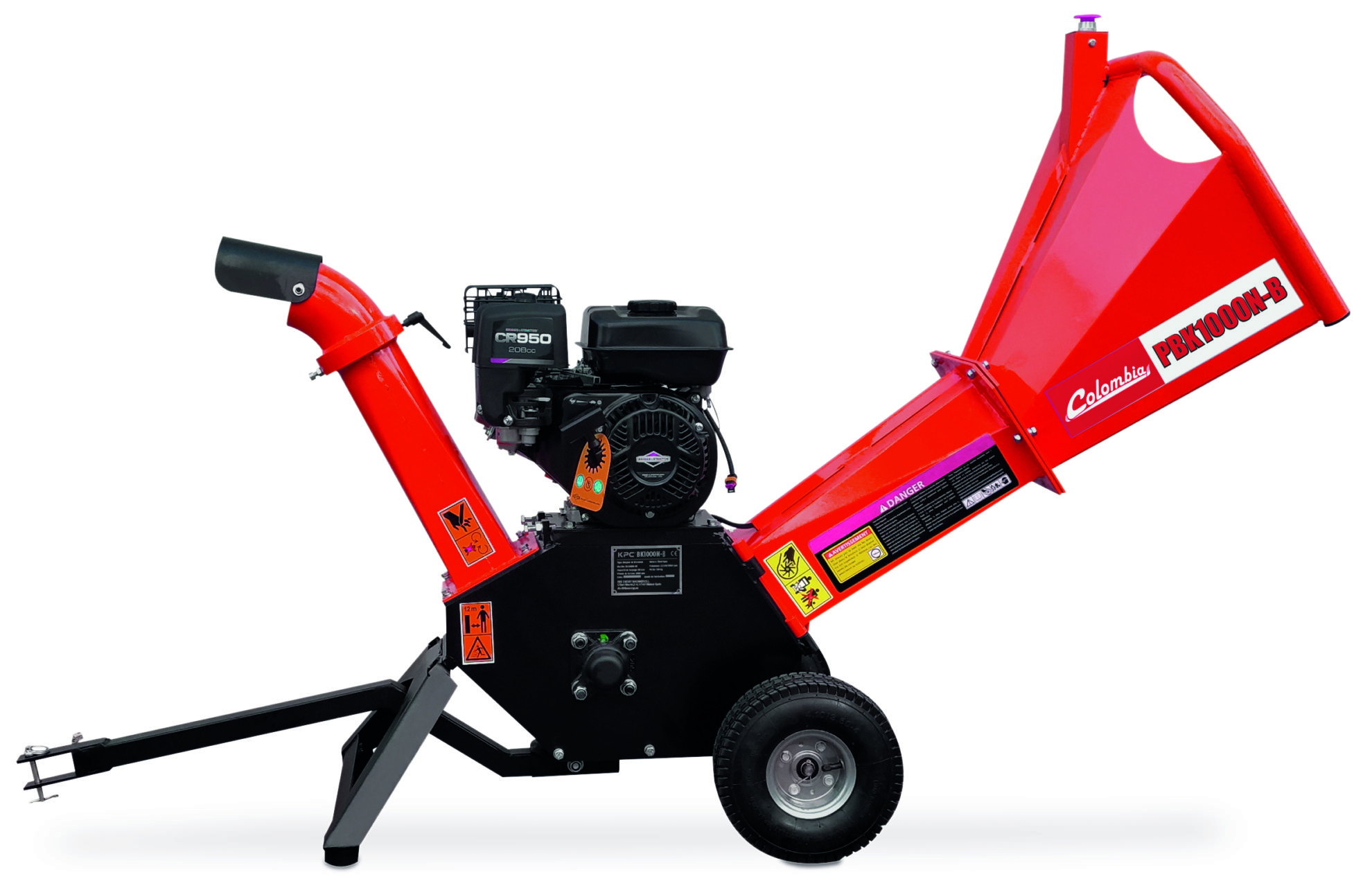 Broyeur de végétaux motorisé COLOMBIA PBK1000N-B